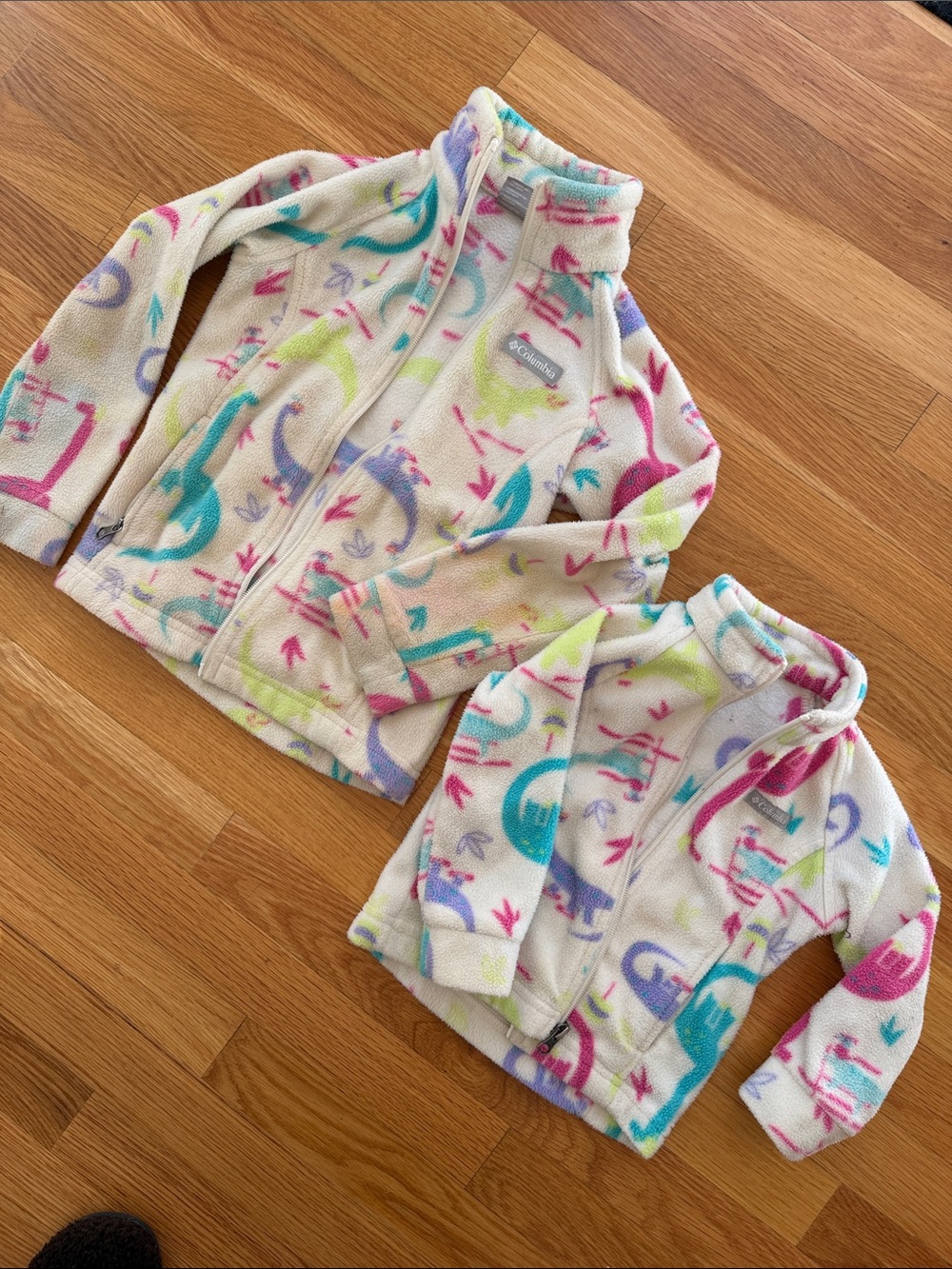 Columbia Kids Cream Fleece Jacket- 3 pack!